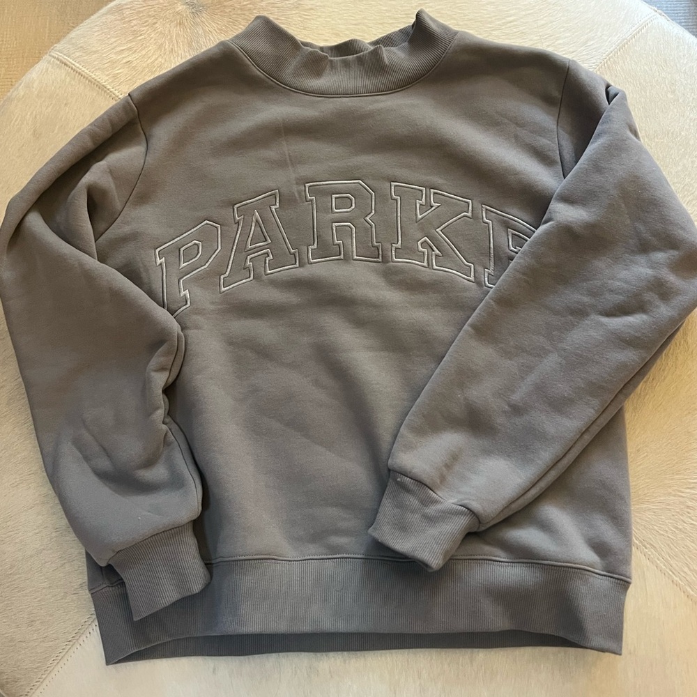 Parker Gray Crewneck Women's Sweater